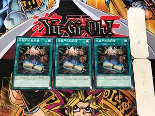 Dark Contract with the Gate 3 Normal 3-card set Tera
