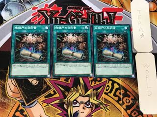 Dark Contract with the Gate 4 Normal 3-card set Tera