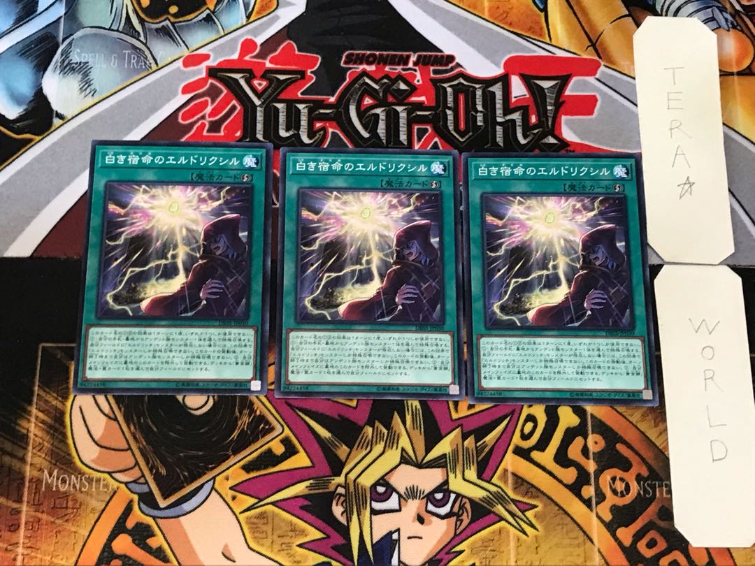 白き宿命のエルドリクシル 3 ノーマル 3枚セット てら