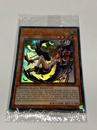 Harpie Channeler Italian edition EU edition lost art unopened