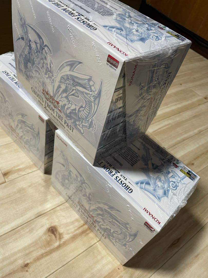 Haunter from the Past 2 EU version unopened box 3 displays