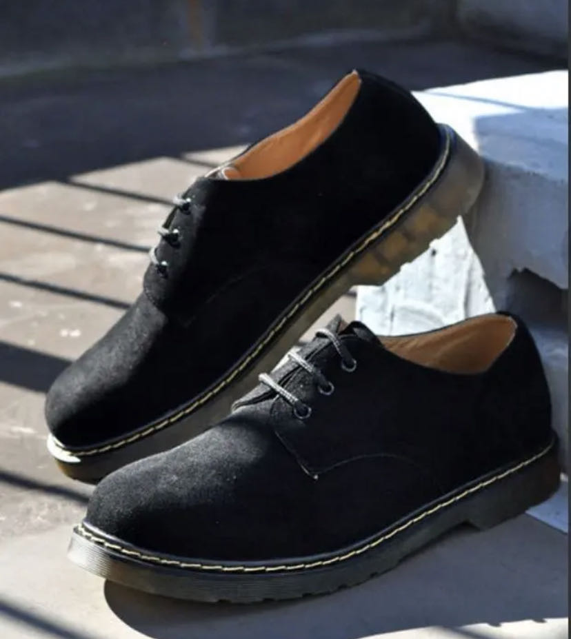 3 Hole Okkosford Shoes Black 24cm