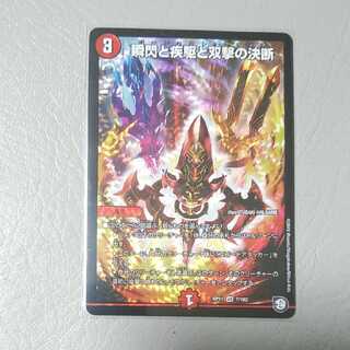 瞬閃と疾駆と双撃の決断