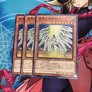 黄華の機界騎士 ノーマル　3枚