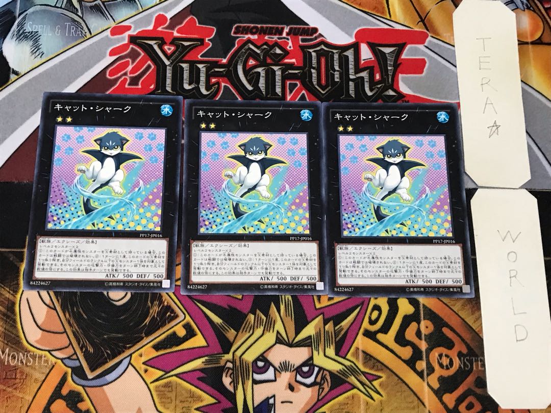 Cat Shark 2 Normal, set of 3 Tera