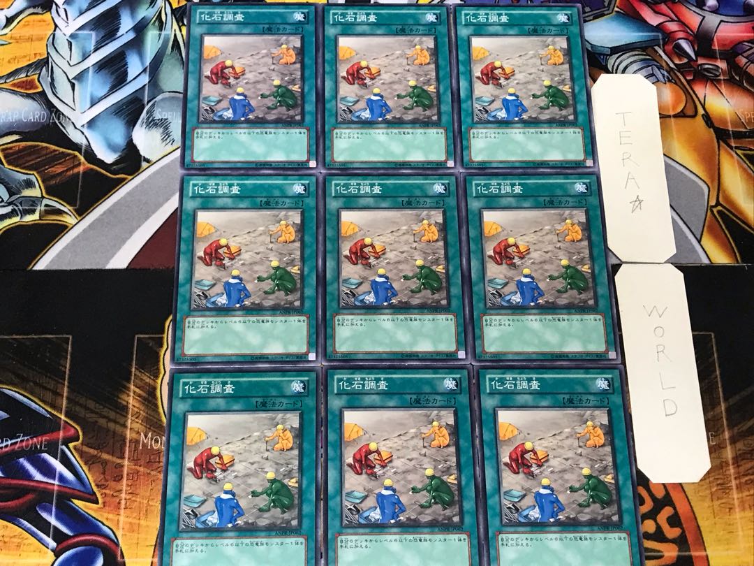 Fossil Dig 2 Normal Set of 9 Tera