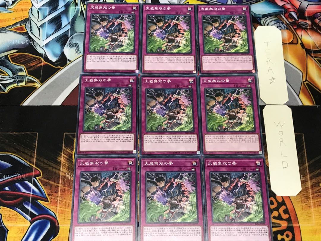 Fists of the Unrivaled Tenyi 3 Normal 9-card set Tera