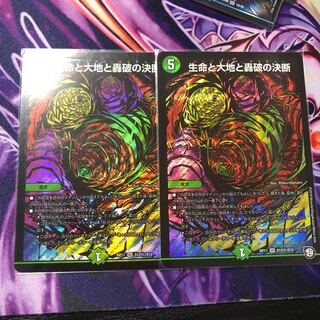 生命と大地と轟破の決断 二枚 パーフェクトネイチャー シク