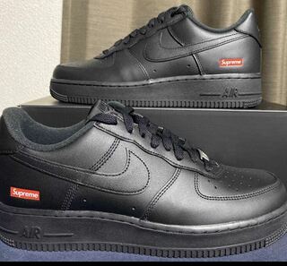 Supreme  Air Force 1 黒 ブラック 27.5cm