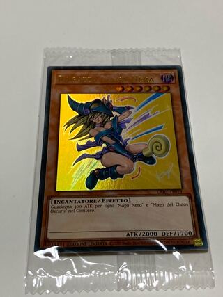Dark Magician Girl Italian EU edition lost art unopened 019