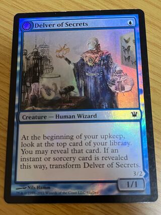 Delver of Secrets Common 51/264 Innistrad Foil for play