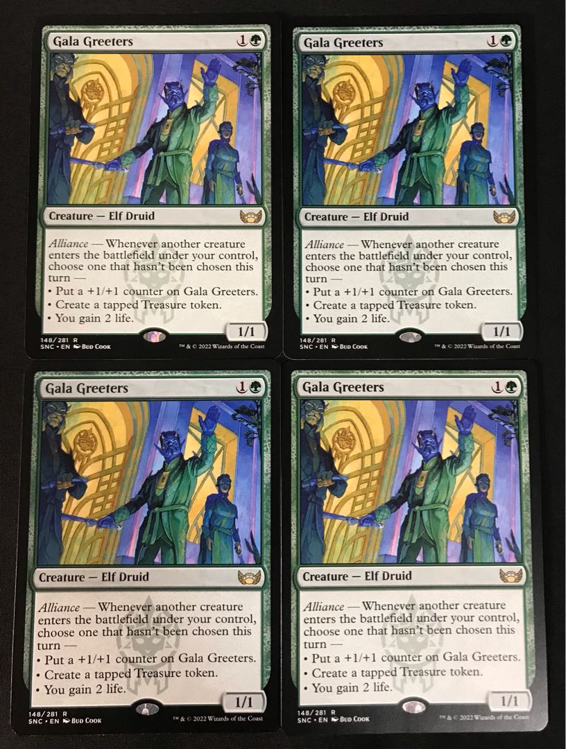 Festive Greeters/Gala Greeters 4 English 4 near mint