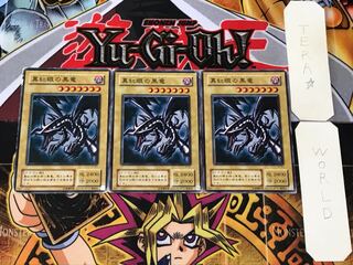 真紅眼の黒竜 2期ver 3 ノーマル 3枚セット てら