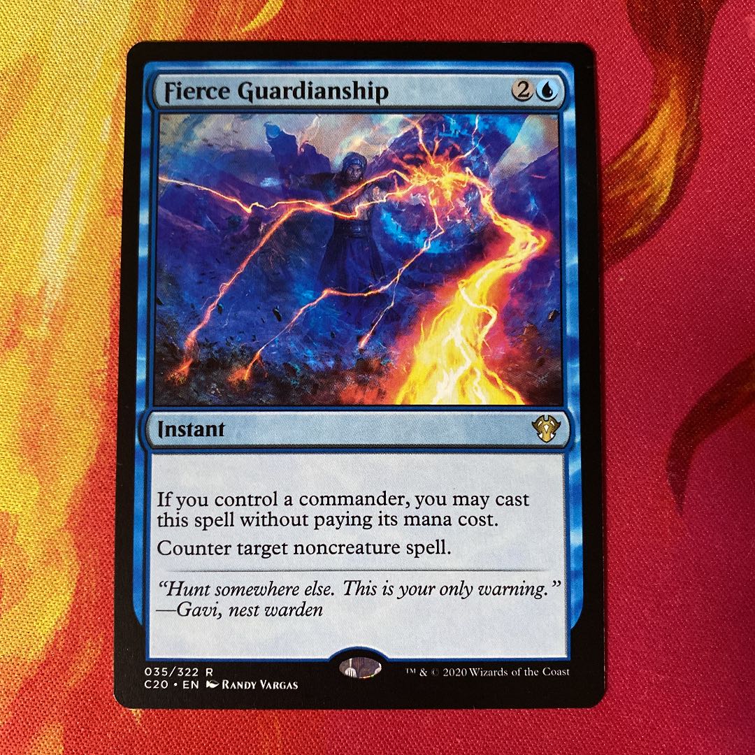 MTG Fierce Guardianship English edition
