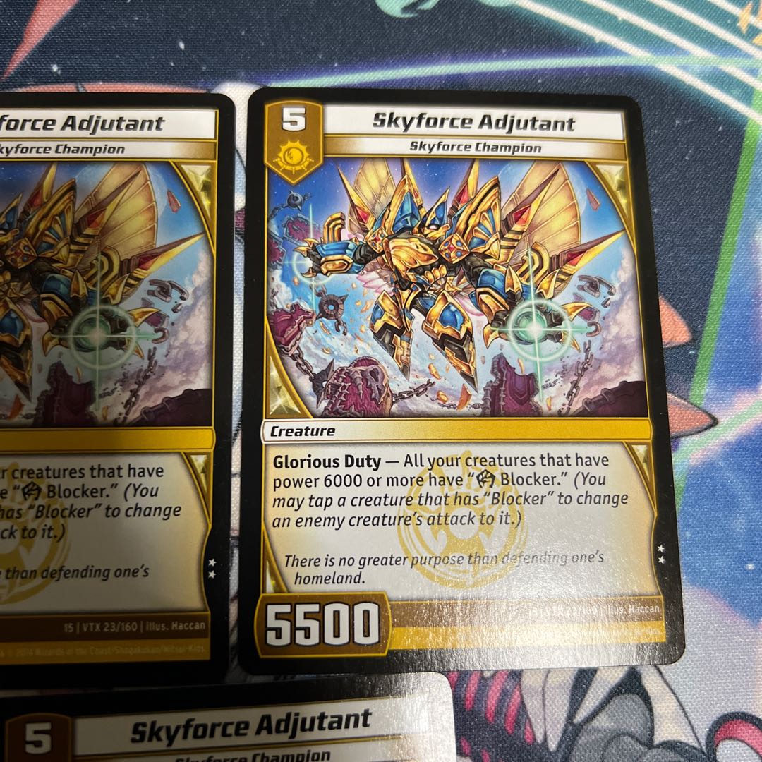 Lightning Kid, the Spirit of Tembu, kaijudo edition, set of 3