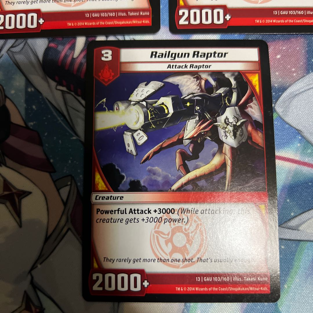 Cutthroat Skyterror kaijudo edition, set of 3
