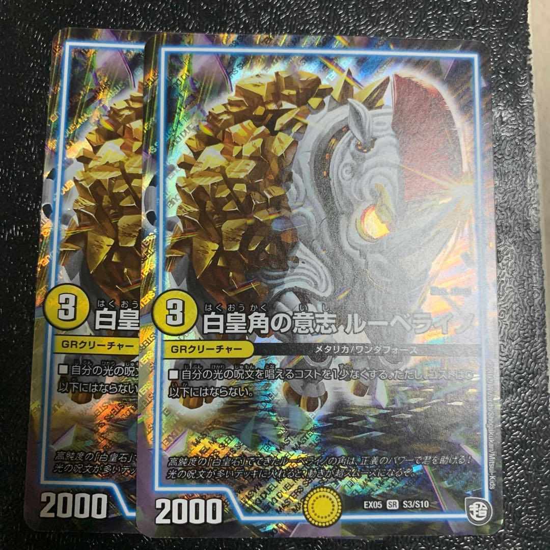 白皇角の意志 ルーベライノ