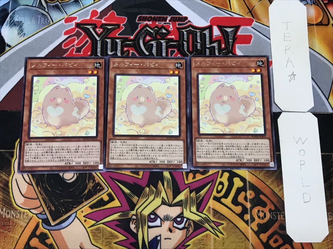 Melffy Puppy 1 rare set of 3 tera