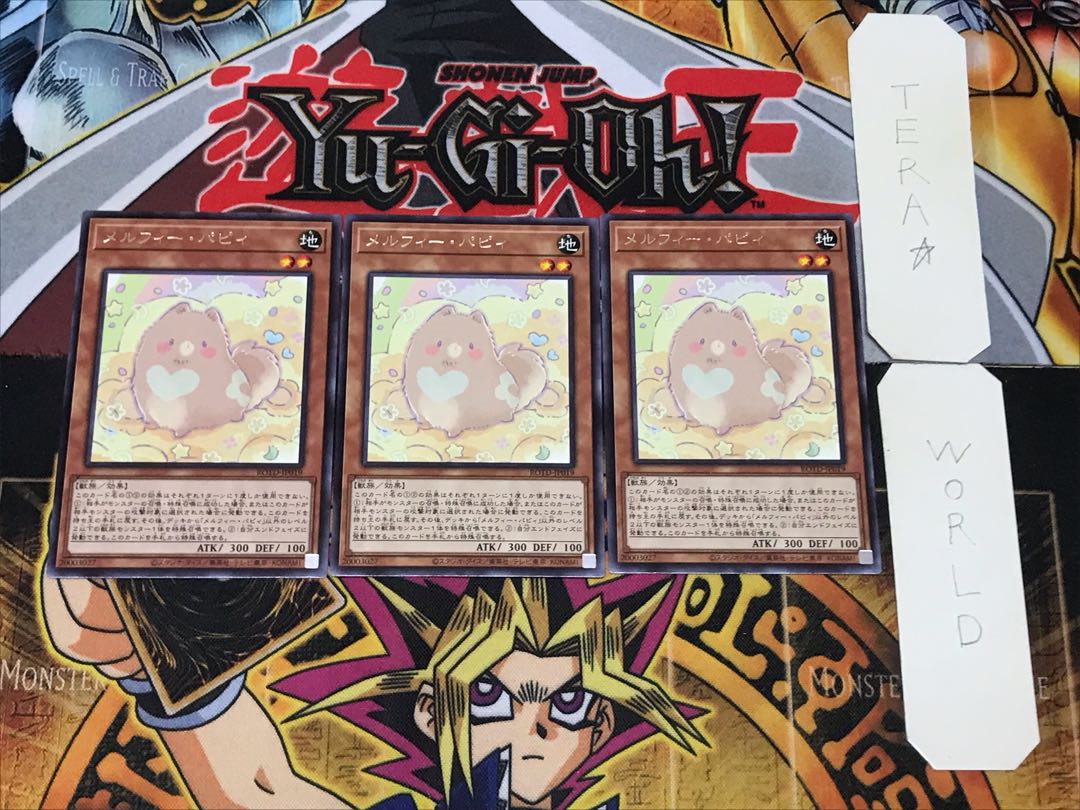 Melffy Puppy 2 Rare, set of 3 Tera