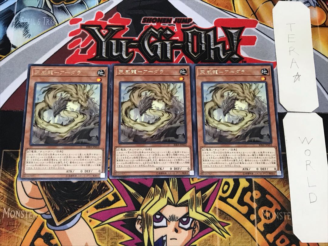 Tenwei Ryu - Ardala 1 rare, set of 3 Tera.