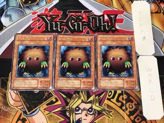 Kuriboh 2nd period ver 2 Rare set of 3 Tera