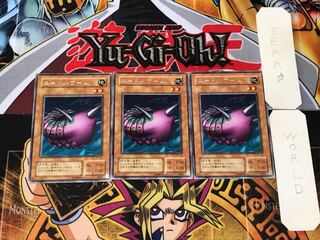 Needle Worm, 2nd period ver 1 rare, set of 3 Tera.
