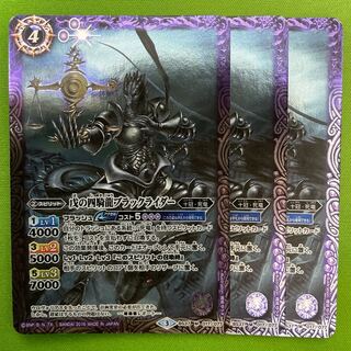 戊の四騎龍ブラックライダー  3枚 3枚