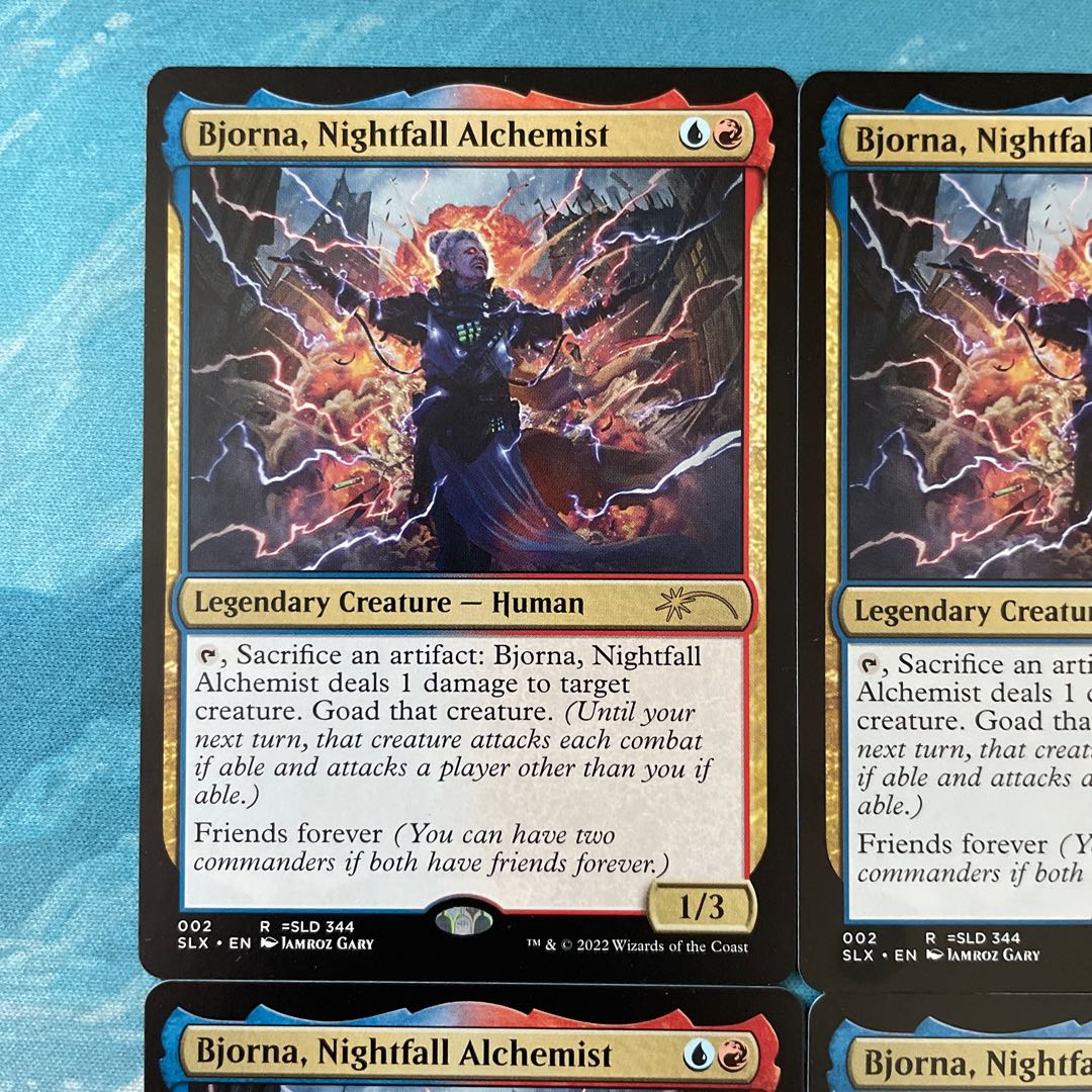MTG 4 cards Bjorna,Nightfall Alchemist