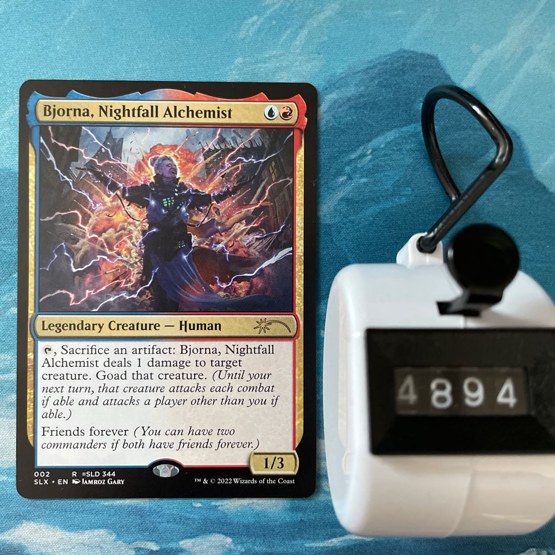 MTG 4 cards Bjorna,Nightfall Alchemist