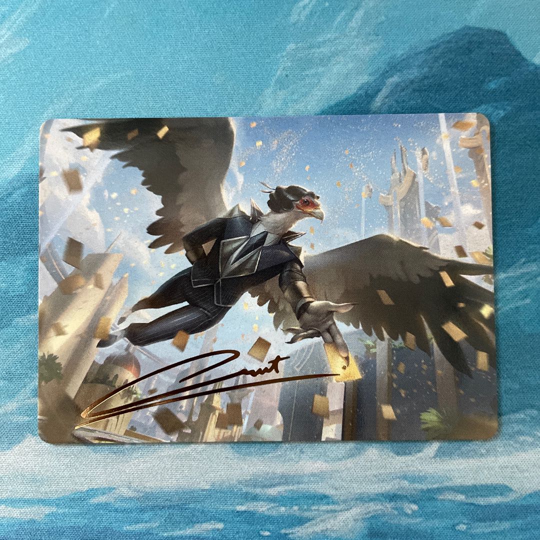 MTG foil-stamped art card Evangelizeers of Soroka