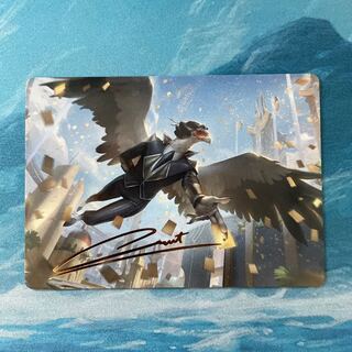 MTG foil-stamped art card Evangelizeers of Soroka