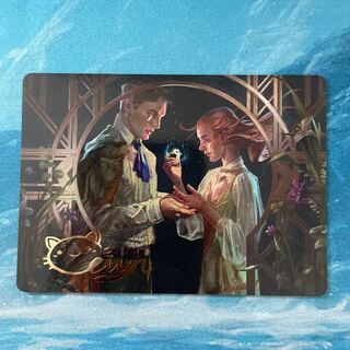 MTG Foil Stamped Art Cards Wealthy Relationships