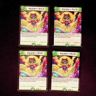 DM Treasure Map (13/16) rare, set of 4