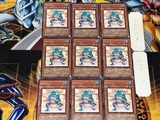 Ronintoadin 5 rare, set of 9, Tera.