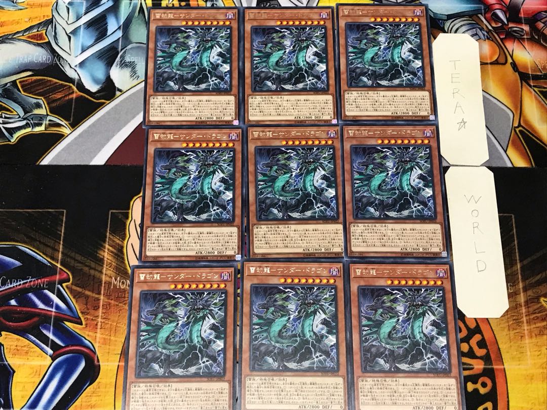 雷劫龍-サンダー・ドラゴン 2 レア 9枚セット てら