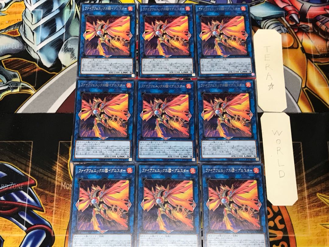 Fire Phoenix @ Ignitor 3 rare, set of 9 Tera.