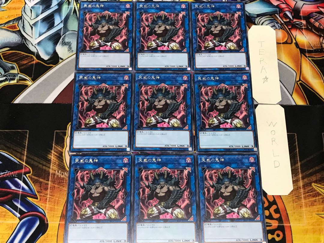 Berserker of the Tenyi 2 rare, set of 9 Tera.