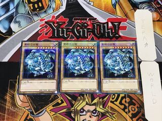 Blue-Eyes White Dragon 1 Normal Parallel Set of 3 Tera