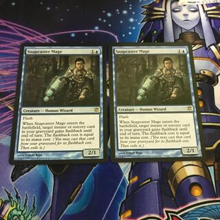 2枚セット 瞬唱の魔道士 Snapcaster Mage 英語版