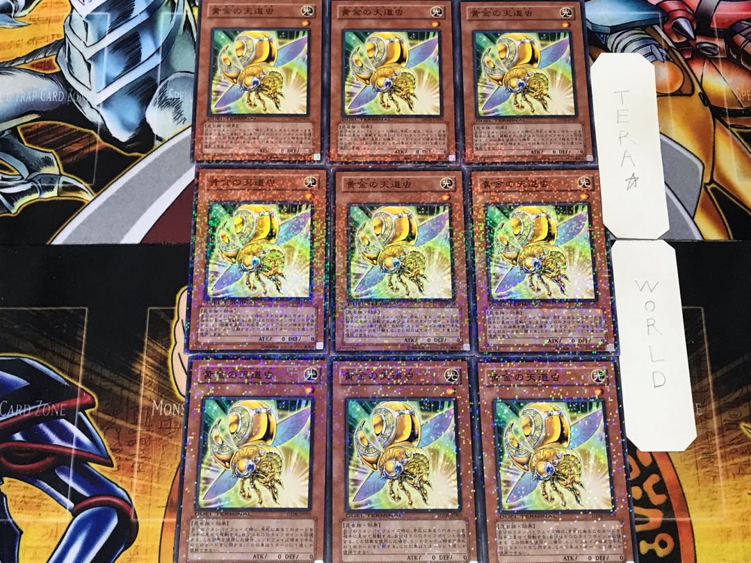 Golden Ladybug 3 Dueling Terminals, set of 9, Tera.