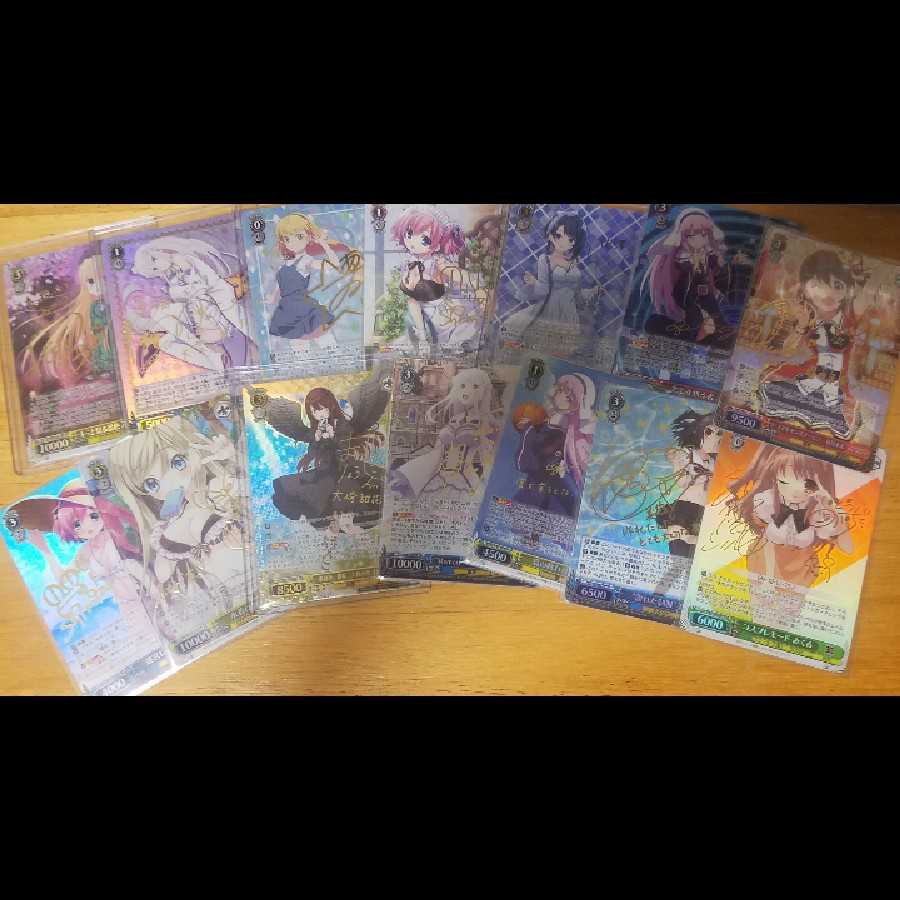 2口ヴァイスシュバルツ一周年記念くじバージョンサマ