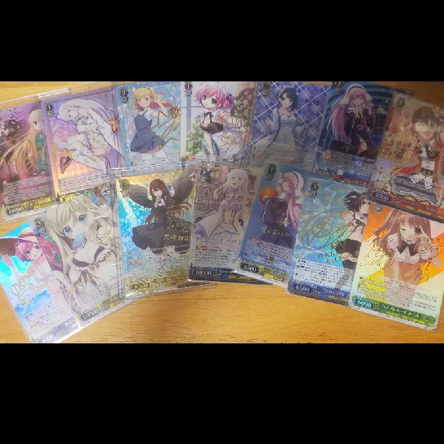 3口ヴァイスシュバルツ一周年記念くじバージョ