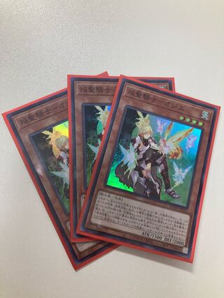 焔聖騎士-オジエ スーパーレア3枚　送料込み