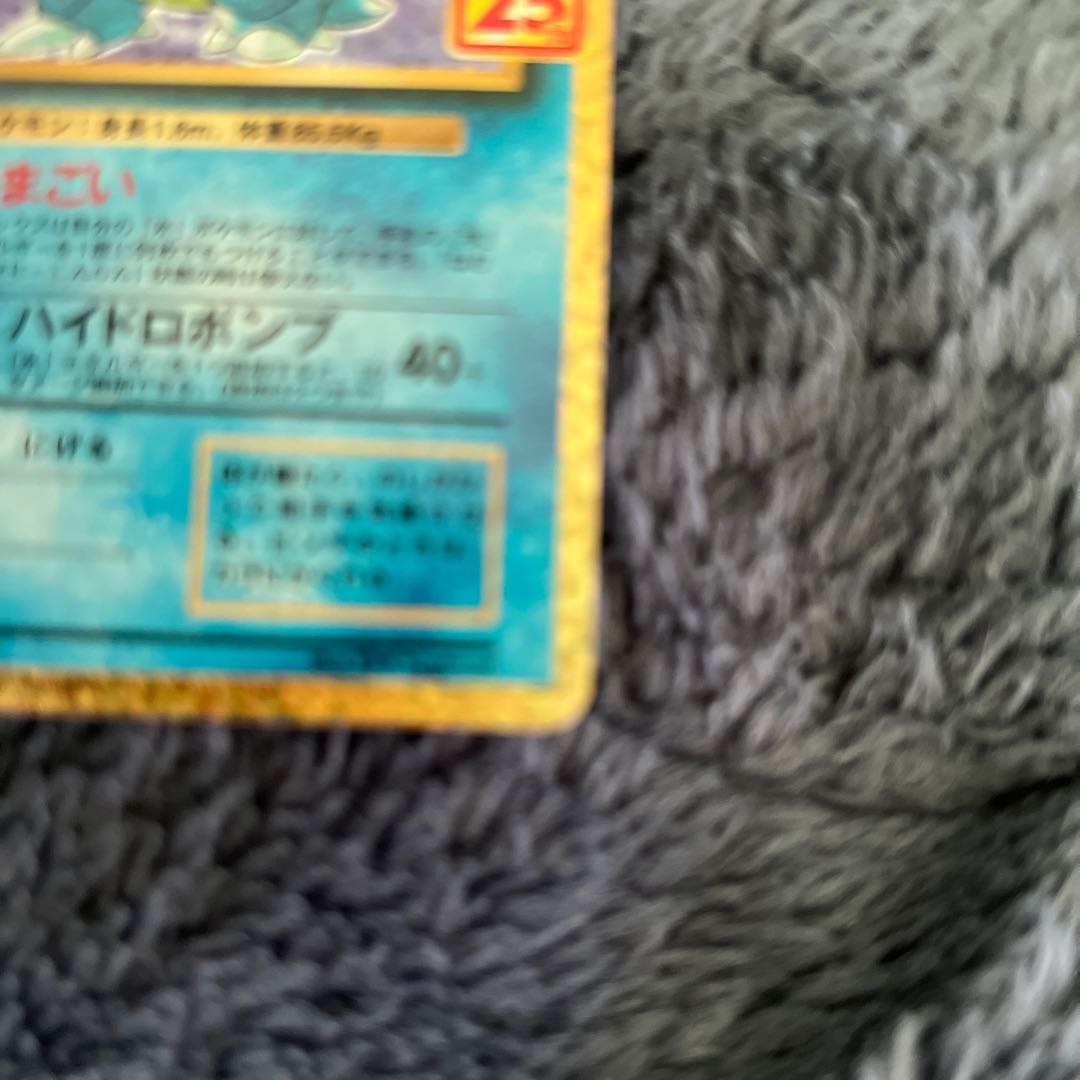 Blastoise 25th 1枚
