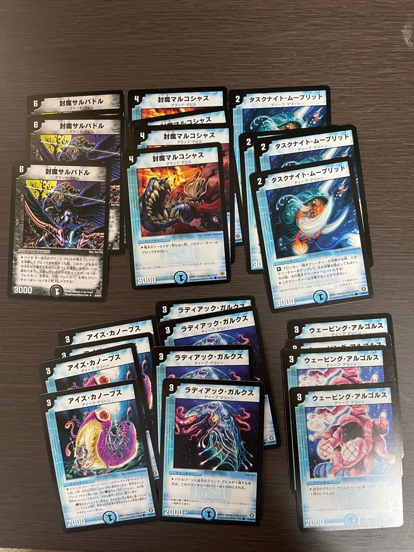 Grand Devil Deep Marine, set of approx. 110 pieces