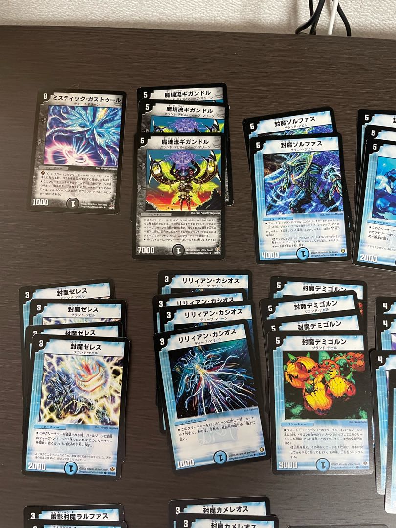 Grand Devil Deep Marine, set of approx. 110 pieces