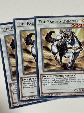 The Fabled Unicore English EU edition 3 copies