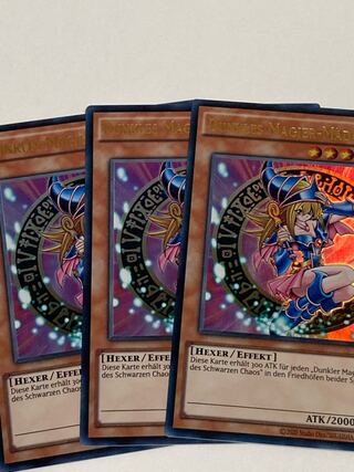 Dark Magician Girl Doitsu language edition EU edition 3 copies