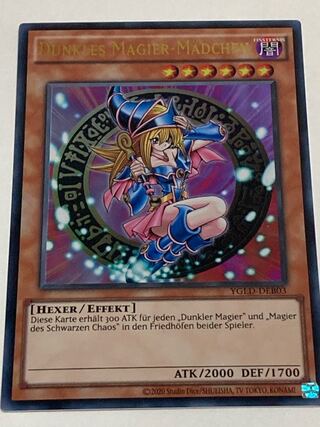 ブラック・マジシャン・ガール　ドイツ語版　EU版