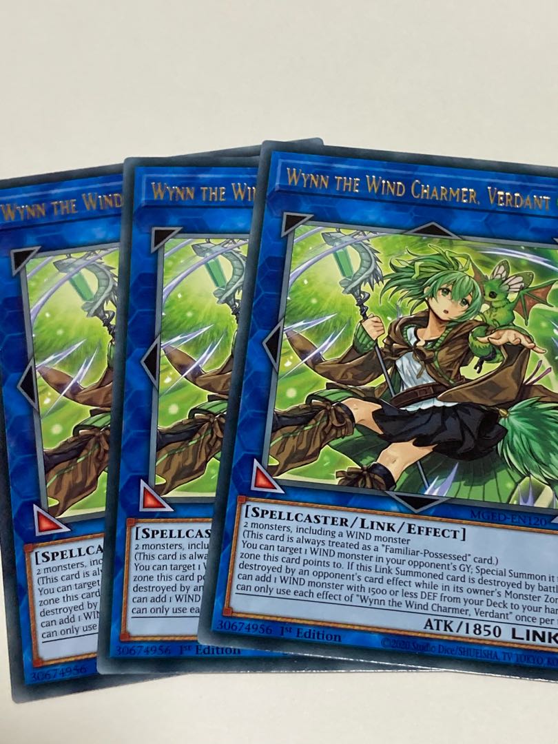 Wynn the Wind Charmer, Verdant English EU edition 3 copies